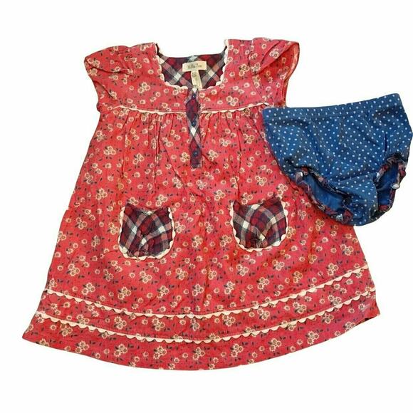 Matilda Jane Friends Forever Evelyn Dress w/Bloomers 18-24M - Picture 1 of 6